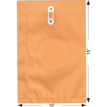 GOLD KRAFT ENVELOPE W/STRING 10x14" B4 (10s)