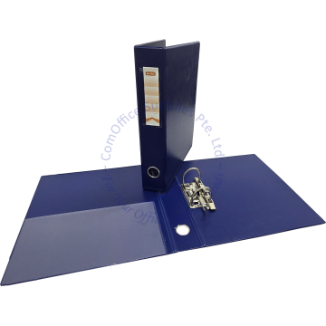 MCPRO ARCH FILE W/INNER POCKET A4 3" NAVY BLUE