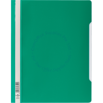 DURABLE CLEAR VIEW FILE 2570 A4 GREEN
