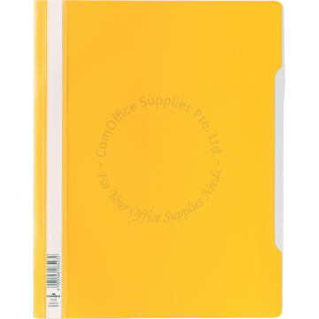 DURABLE CLEAR VIEW FILE 2570 A4 YELLOW