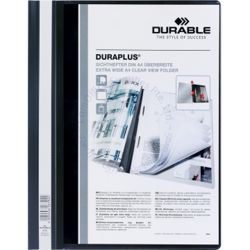 DURABLE CLEAR VIEW FILE 2579 BLACK