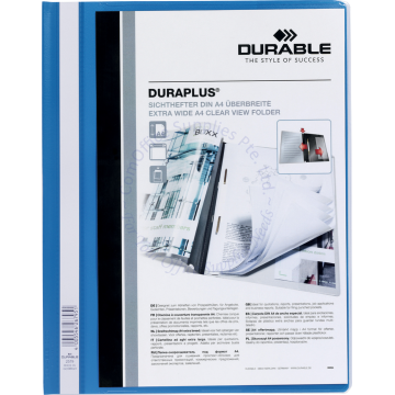 DURABLE CLEAR VIEW FILE 2579 BLUE