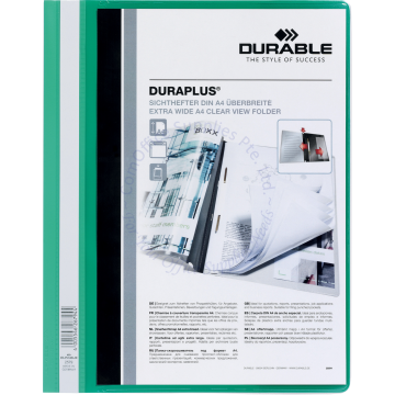 DURABLE CLEAR VIEW FILE 2579 GREEN
