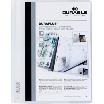 DURABLE CLEAR VIEW FILE 2579 WHITE
