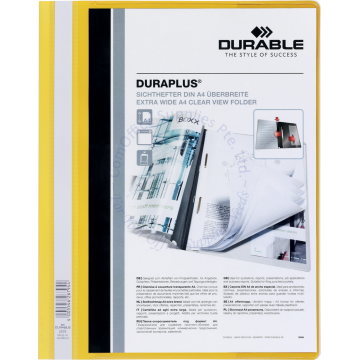 DURABLE CLEAR VIEW FILE 2579 YELLOW