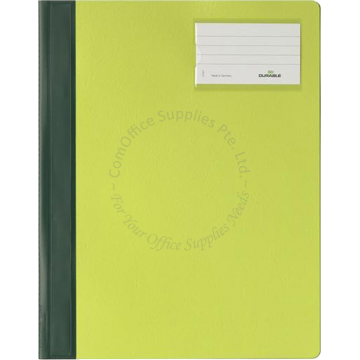 DURABLE CLEAR VIEW FILE 2705 GREEN