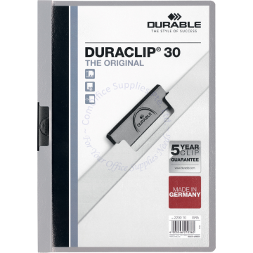 DURABLE/DURACLIP FILE 2200 GREY