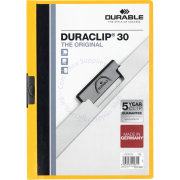 DURABLE/DURACLIP FILE 2200 YELLOW