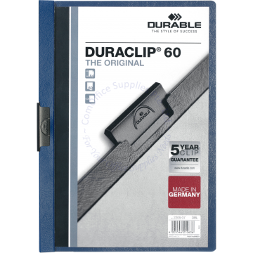 DURABLE/DURACLIP FILE 2209 D.BLUE