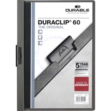 DURABLE/DURACLIP FILE 2209 D.GREY
