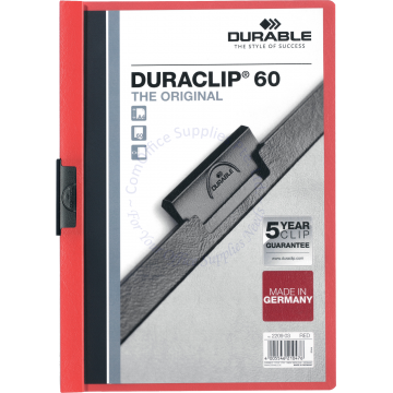 DURABLE/DURACLIP FILE 2209 RED