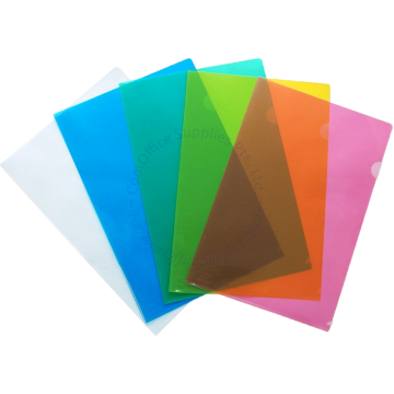 FOLDER L-SHAPE A4 PINK