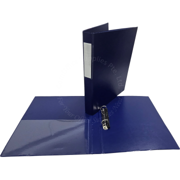 RING FILE 1" 2D (15MM) A4 [3215D] #17 N.BLUE