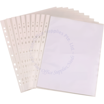 SHEET PROTECTOR 0.06MM A4 (100s)