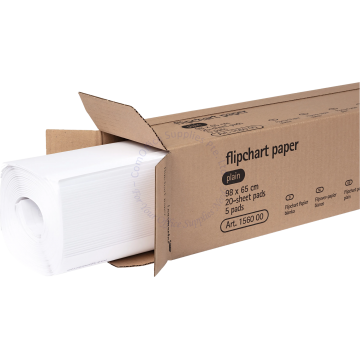 LEGAMASTER FLIPCHART PAPER #156000 98x65CM (5PADSx20s)