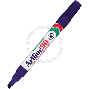 ARTLINE MARKER 90 BLUE (CHISEL POINT)