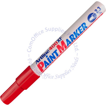 ARTLINE PAINT MARKER EK-400XF RED (BULLET POINT)