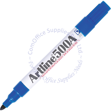ARTLINE WHITEBOARD MARKER 500A BLUE (BULLET POINT)