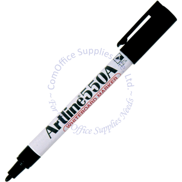 ARTLINE WHITEBOARD MARKER 550A BLACK (FINE BULLET POINT)