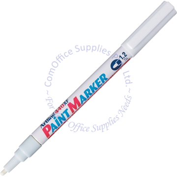 ARTLINE PAINT MARKER EK-440XF WHITE (BULLET POINT)