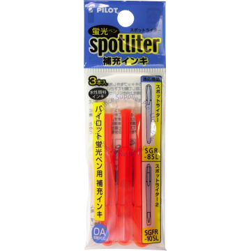 PILOT SPOTLITER REFILL SW-SSL ORANGE (3s)