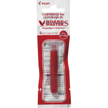 PILOT V BOARD WHITEBOARD MARKER SLIM REFILL WBS-VS RED