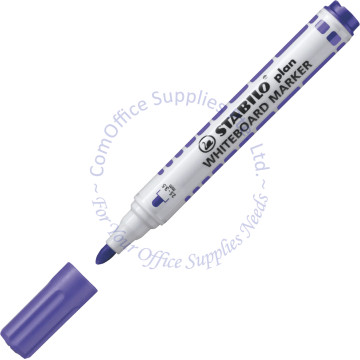 STABILO PLAN WHITEBOARD MARKER 641/55 VIOLET (BULLET POINT)