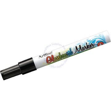 ARTLINE GLASSBOARD MARKER EPG-4 BLACK (BULLET POINT)