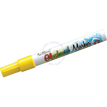 ARTLINE GLASSBOARD MARKER EPG-4 FLUORESCENT YELLOW (BULLET POINT)