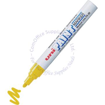 UNIBALL PAINT MARKER PX-20 YELLOW