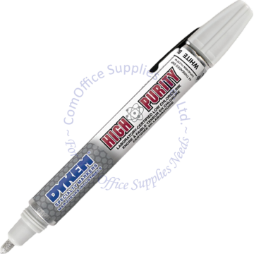 DYKEM HIGH PURITY INK ACTION MARKER 44 (12s) - #44729 WHITE