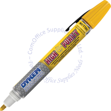 DYKEM HIGH PURITY INK ACTION MARKER 44 (12s) - #44916 YELLOW