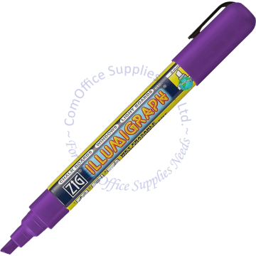 ZIG ILLUMIGRAPH LIQUID CHALK MARKER PMA-510 (116) PURPLE
