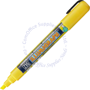 ZIG ILLUMIGRAPH LIQUID CHALK MARKER PMA-510 (110) YELLOW