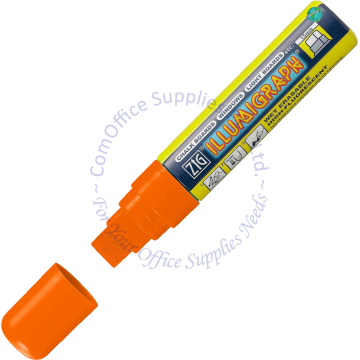 ZIG ILLUMIGRAPH LIQUID CHALK MARKER PMA-720 (111) ORANGE