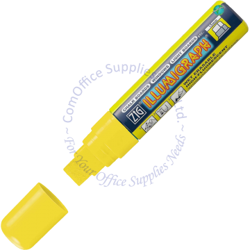ZIG ILLUMIGRAPH LIQUID CHALK MARKER PMA-720 (110) YELLOW