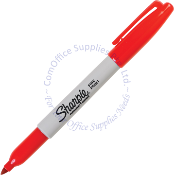 SHARPIE FINE MARKER RED