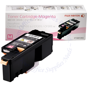 FUJI XEROX TONER CARTRIDGE CT201593 MAGENTA