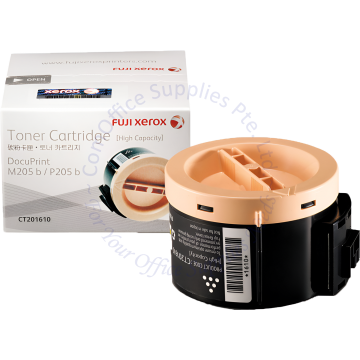 FUJI XEROX TONER CARTRIDGE CT201610 BLACK