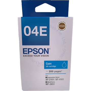 EPSON INK CARTRIDGE C13T04E290 CYAN