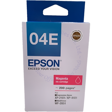EPSON INK CARTRIDGE C13T04E390 MAGENTA