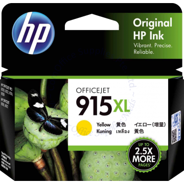 HP INK CARTRIDGE 3YM21AA (915XL) YELLOW