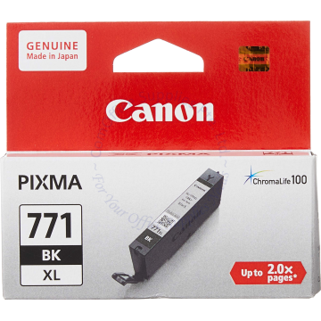 CANON INK CARTRIDGE CLI-771XL BLACK