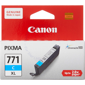 CANON INK CARTRIDGE CLI-771XL CYAN