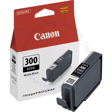 CANON INK CARTRIDGE PFI-300MBK MATTE BLACK