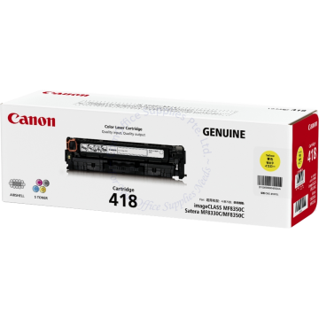 CANON TONER 418 YELLOW