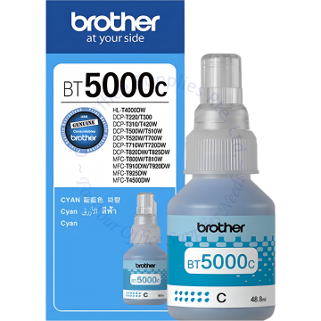 BROTHER INK BOTTLE BT-5000C CYAN