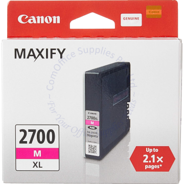 CANON INK CARTRIDGE PGI-2700MXL MAGENTA
