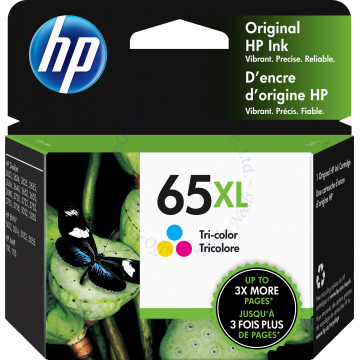 HP INK CARTRIDGE N9K03AA (65XL) TRI-COLOR