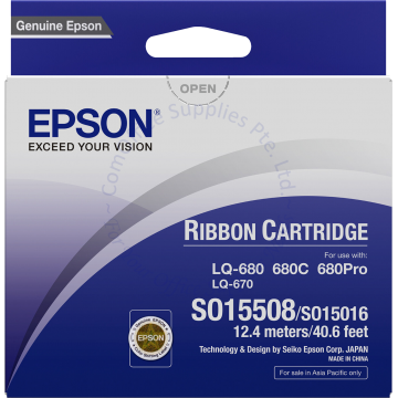 EPSON RIBBON S015508/S015016 (LQ-670/680)